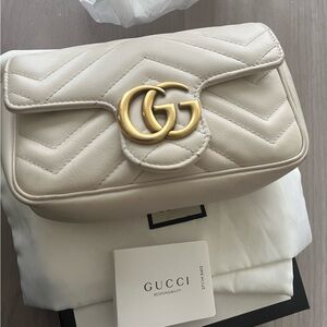 Super Mini GG Marmont Gucci Shoulder Bag